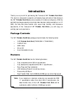 Preview for 3 page of Transcend Portable Hard Disk TS40GHDU1 User Manual