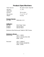 Preview for 7 page of Transforming Technologies Ohm Metrics CAL1000 Instruction Manual