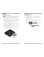 Preview for 2 page of Transition Networks CPSMC0100-210 User Manual