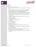 Preview for 6 page of Transition Networks E02PD4052-111 User Manual