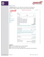 Preview for 26 page of Transition Networks E02PD4052-111 User Manual