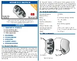 Preview for 1 page of Transmitter Solutions MONARCH 318DOPW2K Manual