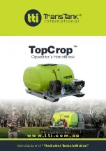 TransTank TopCrop Operator'S Handbook Manual preview