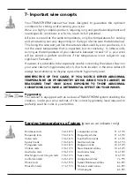 Preview for 22 page of Transtherm Caves Wine cabinet Technical Manual And Instructions For Use