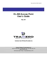 Preview for 1 page of Tranzeo Wireless Technologies EL-500 User Manual