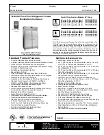 Preview for 1 page of Traulsen ADT232NPUT-FHS Specifications