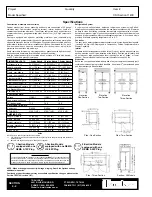 Preview for 2 page of Traulsen G12000 Specifications