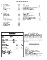 Preview for 2 page of Traulsen R Series Owner'S Manual