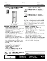 Traulsen RDT132DUT-HHS Specification Sheet preview