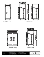 Preview for 2 page of Traulsen RFF132WUT-FHS Specifications