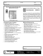 Preview for 1 page of Traulsen RRI264LPUT-FHS Specifications