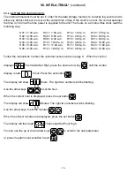 Preview for 14 page of Traulsen UC Series Owner'S Manual