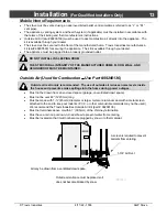 Preview for 13 page of Travis Industries AGP FS Manual