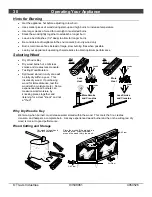 Preview for 30 page of Travis Industries Avalon Olympic Owner'S Manual