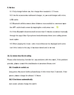 Preview for 12 page of TRAX FITNESS DW-019Pro User Manual