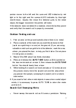 Preview for 9 page of Treasure Cove Fortune Finder JUNIOR TC-1010 Owner'S Manual