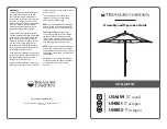 Preview for 4 page of Treasure Garden USA459 Assembly And Operation Manual