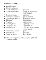 Preview for 4 page of TREBLAB X11 User Manual