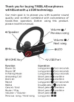 Preview for 3 page of TREBLAB XR100 User Manual