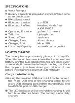 Preview for 4 page of TREBLAB XR100 User Manual