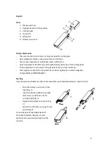 Preview for 9 page of Trebs Comfortshave 99233 Manual