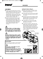 Preview for 8 page of TREND LOCK/JIG Manual