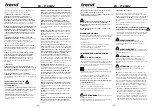 Preview for 19 page of TREND T18S/BJ Original Instructions Manual