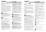 Preview for 27 page of TREND T18S/BJ Original Instructions Manual