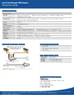 Preview for 2 page of TRENDnet TEG-PCITXRL Specifications