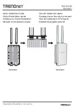 Preview for 1 page of TRENDnet TEW-AO46S Quick Installation Manual