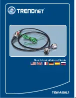 TRENDnet TEW-ASAL1 (German) Quick Installation Manual preview