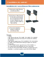 Preview for 5 page of TRENDnet TFC-1000 (French) Quick Installation Manual