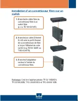 Preview for 6 page of TRENDnet TFC-1000 (French) Quick Installation Manual