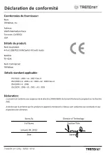 Preview for 3 page of TRENDnet TK-423K Quick Installation Manual