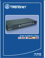 TRENDnet TK-RP08 Quick Installation Manual preview