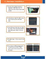 Preview for 4 page of TRENDnet TS-S402 - Diskless SATA I/II Network Attached Storage Enclosure Quick Installation Manual