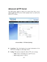 Preview for 32 page of TRENDnet TS-U200 - NAS Server - USB User Manual