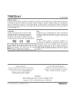 Preview for 18 page of TRENDnet TV-IP745SIC Quick Installation Manual