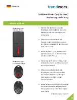 Preview for 10 page of Trendworx myTracker 1884 Instruction Manual