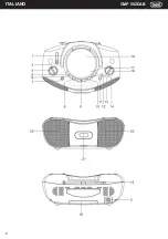 Preview for 2 page of Trevi CMP 582 DAB User Manual