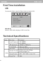 Preview for 46 page of Trevi DVBX 1413T User Manual