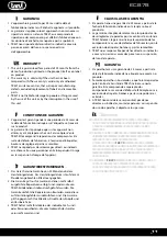 Preview for 11 page of Trevi EC 878 User Manual