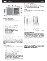 Preview for 2 page of Trevi MB 741 User Manual