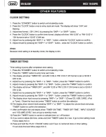 Preview for 17 page of Trevi MCX 1045IPD User Manual