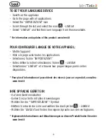 Preview for 2 page of Trevi MiniTab 3G S8 User Manual