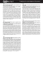 Preview for 6 page of Trevi RA 742 T Quick Start Manual