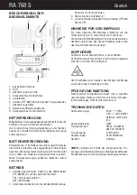 Preview for 6 page of Trevi RA 768 S User Manual