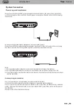 Preview for 19 page of Trevi TW 7005 Instruction Manual