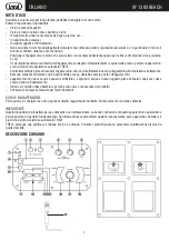 Preview for 4 page of Trevi XF 1300 BEACH User Manual