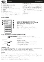 Preview for 11 page of Trevi XF 1300 BEACH User Manual